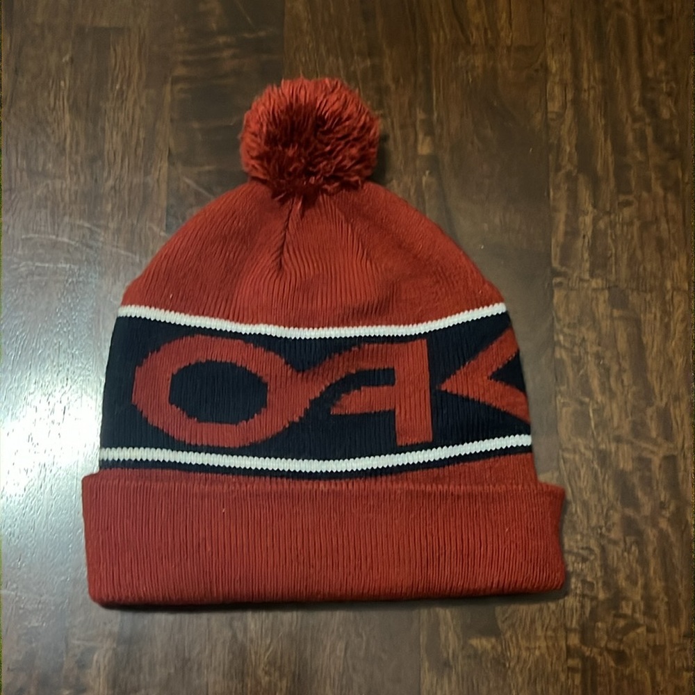 Oakley Knit Hat with Pom Pom